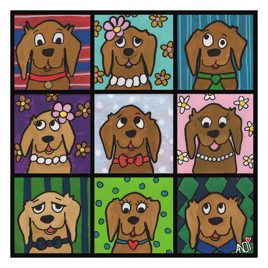 Duke's Friends Poster Print