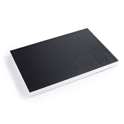 Back of the eco canvas with built-in hanging hardware